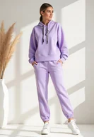 Komplety bielizny - Dres damski komplet - Komplet damski dresowy - Fioletowy komplet M1126 S/M - miniaturka - grafika 1