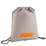 Torby sportowe - Worek Puma Plus Gym Sack 090348 (kolor beżowy) - miniaturka - grafika 1
