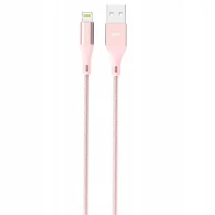 SILICON POWER SILICON POWER USB-Lightning Silicon 1m Różowy - Kable USB - miniaturka - grafika 1