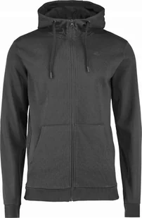 4F Bluza Z Kapturem Rozpinana Czarna M695 r. XL - Bluzy męskie - miniaturka - grafika 1