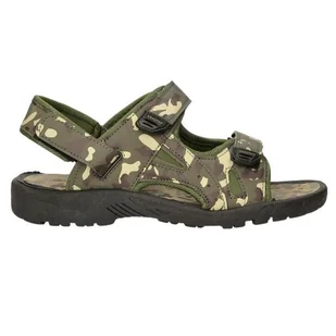 Sandały Męskie Na Rzepy Gafin Camouflage Moro Wygodne Letnie Skórzane Modne Stylowe Zielone Na Lato Letnie 39 - Sandały męskie - miniaturka - grafika 1