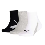 Skarpetki damskie - Skarpety dziecięce Puma BWT QUARTER 3-PACK wielokolorowe 90796102-27-30 - miniaturka - grafika 1