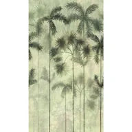 Tapety - Tapeta panoramiczna Palmy Zielone 159 x 280 cm - miniaturka - grafika 1