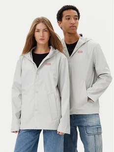 Hunter Kurtka przeciwdeszczowa Izzy Unisex HARU0012251 Szary Regular Fit - Kurtki damskie - miniaturka - grafika 1