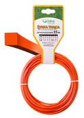Akcesoria do kos i kosiarek - Żyłka tnąca 2.7/15m k kwadrat pomarańcz PIN005 - OFICJALNY DYSTRYBUTOR - AUTORYZOWANY DEALER CEDRUS - miniaturka - grafika 1
