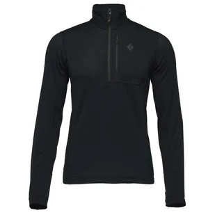 Męska bluza Black Diamond M Coefficient Lt Qz Po Rozmiar: L / Kolor: czarny - Bluzy sportowe męskie - miniaturka - grafika 1