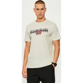 Koszulki męskie - Napapijri T-shirt S-AYLMER N1J | Regular Fit - miniaturka - grafika 1