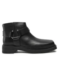 Botki damskie - Botki Patrizia Pepe 2Y0032/L078-K103 Czarny - miniaturka - grafika 1