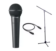 Mikrofony estradowe - Behringer XM8500 + statyw + kabel 3m ♦ 30 DNI NA ZWROT ♦ GWARANCJA DOOR-TO-DOOR ♦ SZYBKA WYSYŁKA - miniaturka - grafika 1