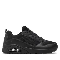 Sneakersy męskie - Sneakersy Skechers Fastime 237016/BBK Czarny - miniaturka - grafika 1