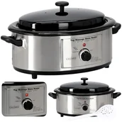 Masażery - Podgrzewacz kamieni do masażu 6l stal nierdzewna 750w regulacja temperatury - miniaturka - grafika 1