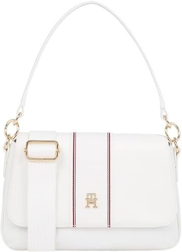 TOMMY HILFIGER Damski POPPY CONV. CROSSOVER AW0AW17168, BIAŁY (Ecru Corp), Biały (Ecru Corp)