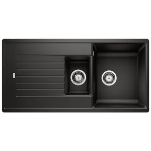 Blanco Zlew ZIA 6S Czarny odwracalny 526021 - Zlewozmywaki - miniaturka - grafika 1