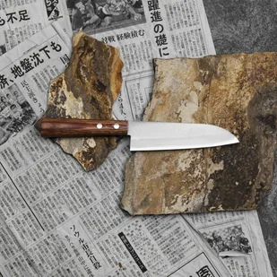 Kanetsune Shirogami #2/SS Nóż Mini Santoku 14 cm - Noże kuchenne - miniaturka - grafika 9