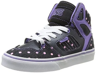 Vans Z Allred - Cheetah dziewczęce sneakersy, czarny - czarny Noir Black Purple - 32.5 EU - Buty dla dziewczynek - miniaturka - grafika 1