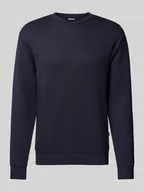 Koszulki męskie - Bluza z prążkowanymi wykończeniami model ‘EMANUEL’ - miniaturka - grafika 1