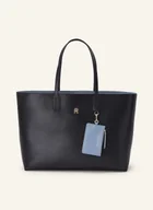 Torebki damskie - Tommy Hilfiger Torba Shopper Icon blau - miniaturka - grafika 1