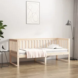 Lumarko Łóżko dzienne, 75x190 cm, lite drewno sosnowe - Łóżka - miniaturka - grafika 1