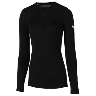 Koszulka damska Zulu Merino 160 Long Rozmiar: XL / Kolor: czarny - Koszulki sportowe damskie - miniaturka - grafika 1