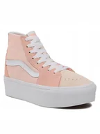 Sneakersy damskie - Vans Sneakersy Sk8-Hi Tapered VN0A5JMKBOD1 Color Block Peach - miniaturka - grafika 1