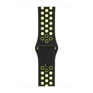 Apple Pasek sportowy Nike w kolorze czarnym/jaskrawozielonym do koperty 38mm / 40mm / 41mm / 42mm - rozmiar S/M/L - Akcesoria do smartwatchy - miniaturka - grafika 1