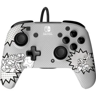 PDP Rematch Comic Mario do Nintendo Switch - przewodowy - Kontrolery do Nintendo - miniaturka - grafika 1
