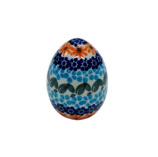 Ceramiczna pisanka mała Ceramika Bolesławiec - Wielkanoc - miniaturka - grafika 1
