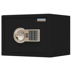 Sejf klasa S1 Valberg Arsenal 25 zamek elektroniczny kolor czarny RAL 9005 - Sejfy i kasy pancerne - miniaturka - grafika 1