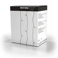 Oświetlenie świąteczne - DecoKing DecoKing  Kurtyna świetlna LED  Kometa, 3x3m +5m - miniaturka - grafika 1