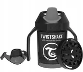 Bidony dla dzieci - Twistshake kubek 230 ml 4+m czarny # Wpisz kod MDL5PL55 i uzyskaj dodatkowe 20 % rabatu na ten produkt promocja do 17.05.2020 - miniaturka - grafika 1