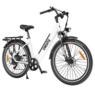 Rowery elektryczne - ESKUTE Polluno Plus Electric Commuter Bike 28*1.75in 250W Motor 25km/h Max Speed 48V 20Ah Battery 120km Mileage - White - miniaturka - grafika 1