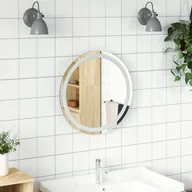 Lustra - Lustro łazienkowe z LED, okrągłe, 50 cm Lumarko! - miniaturka - grafika 1