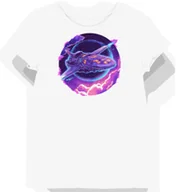 Koszulki i topy damskie - Koszulka damska biała z motywem kosmicznych statków 5855 M - miniaturka - grafika 1