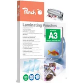 Folie do drukarek - Peach PP580-01 folia do laminowania 100 szt., Folie - miniaturka - grafika 1