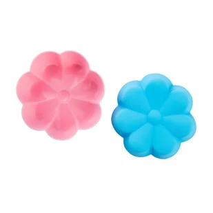 Kpl. 6 Foremek Silikonowych Do Pieczenia Dek. Kwiatek 6X6X2,5 cm - Formy do ciast - miniaturka - grafika 1
