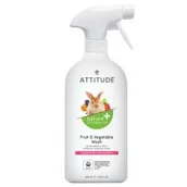 Płyny do naczyń - Attitude Płyn do mycia owoców i warzyw, bezzapachowy 800 ml - miniaturka - grafika 1