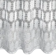 Firany - Firana gotowa EUROFIRANY Rozi 140 x 250 cm Biały - miniaturka - grafika 1