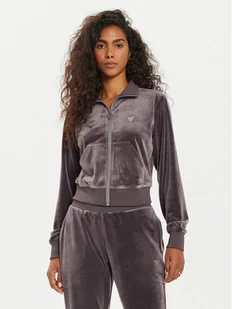 Guess Bluza V3BQ22 KBXI2 Zielony Regular Fit - Bluzy damskie - miniaturka - grafika 1