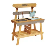 Lalki dla dziewczynek - Janod - Drewniana kuchnia ogrodowa MUDDY LAB - miniaturka - grafika 1