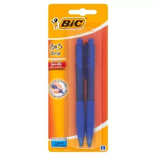 BIC DŁUGOPIS BU 3 GRIP NIEBIESKI 893224 - Długopisy - miniaturka - grafika 2
