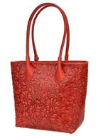 Torby i wózki na zakupy - Torba skórzana Shopper (7225) - miniaturka - grafika 1