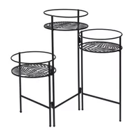 Donice - Stojak na doniczki Foliage, czarny - miniaturka - grafika 1