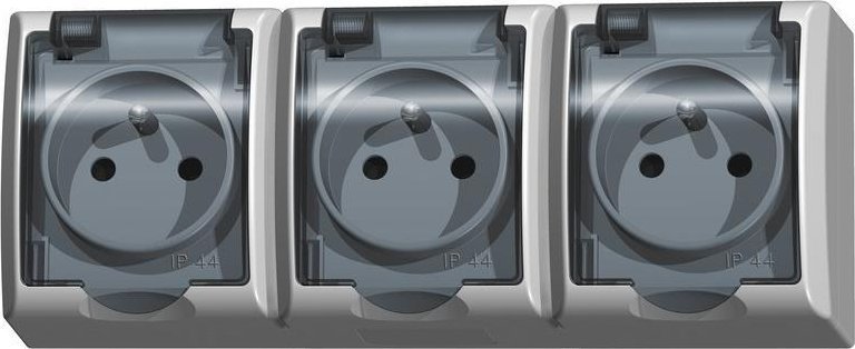 Ospel Ospel Fala - gniazdo potrójne GNH-3HZ/00/d