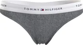 Majtki damskie - Tommy Hilfiger Majtki Damskie Stringi 1P Thong Gray Uw0Uw03835 P61 Xs - miniaturka - grafika 1
