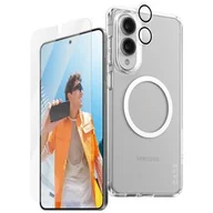 Etui i futerały do telefonów - Etui PANZEGLASS Care 3w1 do Samsung Galaxy S25 Edge Szkło Szkło na obiektyw - miniaturka - grafika 1