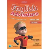Książki do nauki języka angielskiego - English Adventure New 3 SB + CD PEARSON Praca Zbiorowa - miniaturka - grafika 1