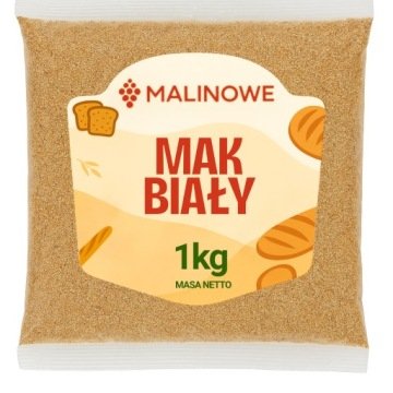 Mak Biały 1kg Ziarno Idealny Na Rogale Marcińskie Naturalny Jakość Premium