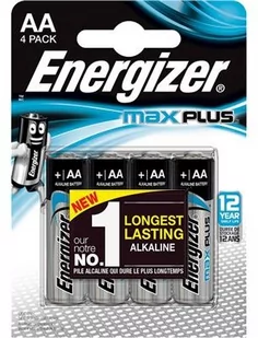 Energizer Bateria Max Plus, AA, LR6, 1,5V, 4szt. EN-423211 - Baterie i akcesoria - miniaturka - grafika 3