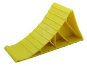 Akcesoria do przyczep i kamperów - Klin Kliny Pod Koła Koło Blokada Blokady Żółte ++ - miniaturka - grafika 1