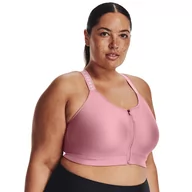 Bielizna sportowa damska - Biustonosz sportowy Under Armour Infinity High Bra Zip - miniaturka - grafika 1